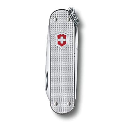 Victorinox Classic SD Alox, 58 mm, silver 0.6221.26 Zwitsers zakmes Aantal functies 5 Zilver