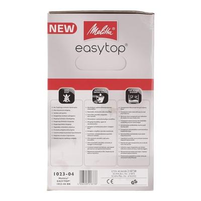 Melitta EASY ll TOP 1023-04 Koffiefilter apparaat Zwart - thumbnail