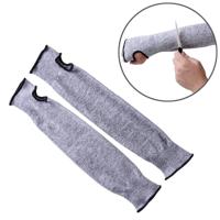 Elastische ademend anti-cut-elleboog Arm mouw HPPE beschermende kleding lengte: 45 cm - thumbnail