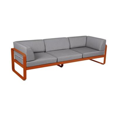 Fermob Bellevie Club 3-zits loungebank Candied Orange - Flannel