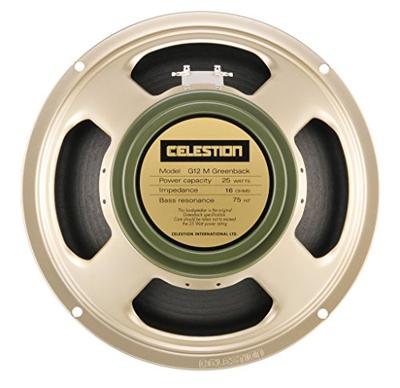 Celestion G12M Greenback gitaar luidspreker 12 inch 25W 16 Ohm
