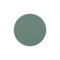 LIND DNA - Glass Mat Circle - Onderzetter 10cm Nupo Pastel Green - thumbnail