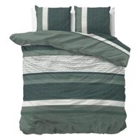 Sleeptime Elegance Charley Green Dekbedovertrek 200 x 220 Dekbedovertrek - thumbnail