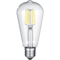 Led Lamp Wiz - Smart Led - Trion Akusti - E27 Fitting - 6w - Slimme Led - Dimbaar - Nachtlicht - Transparent Helder - - thumbnail