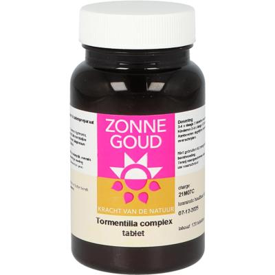 Zonnegoud Tormentilla complex 120 Tabletten Zonnegoud Tormentilla complex 120 Tabletten