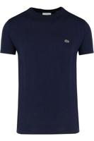 Lacoste Pima T-Shirt Heren Donkerblauw - Maat S - Kleur: Donkerblauw | Soccerfanshop - thumbnail