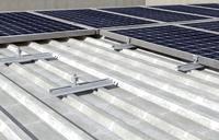 Fischer 512195 SolarFlat Blechdach 400 AL Dakrails - thumbnail