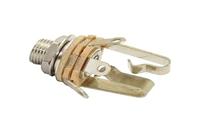 AllParts EP-0155-000 Switchcraft 12B Stereo Input Jack voor elektrische gitaar - thumbnail