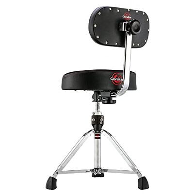 Gibraltar Hardware 9608MB professionele drumkruk met rugleuning - thumbnail