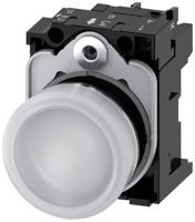 Siemens 3SU1152-6AA60-1AA0 Signaallamp Hoogglans Wit 24 V/AC, 24 V/DC 1 stuk(s) - thumbnail