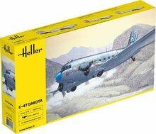 Heller 30372 C-47 DAKOTA Bouwpakket Schaal 1:72 vliegtuig