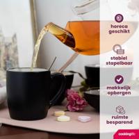 Cookinglife Mokken Nola Warm Grey 350 ml - 6 stuks - thumbnail