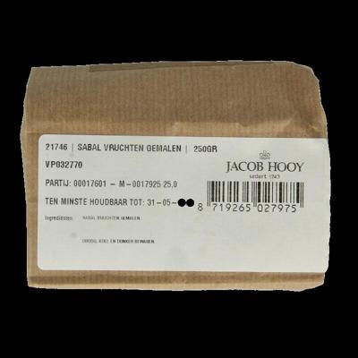 Sabal vruchten/zaagpalmbessen gemalen 250 Gram