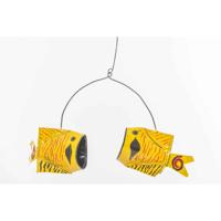 Tinnen Koppel Vissen (Geel) - thumbnail