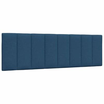 Bedframe zonder matras "Hanko" stof blauw 160x200 cm