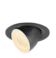 SLV InbouwspotNuminos Gimble M zwart/wit 2700K - 40gr - 1009545 - thumbnail