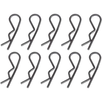 Reely 1:5 Bodyklemmen Zwart Lengte: 30 mm 10 stuk(s) Reely 1:5 Bodyklemmen Zwart Lengte: 30 mm 10 stuk(s)