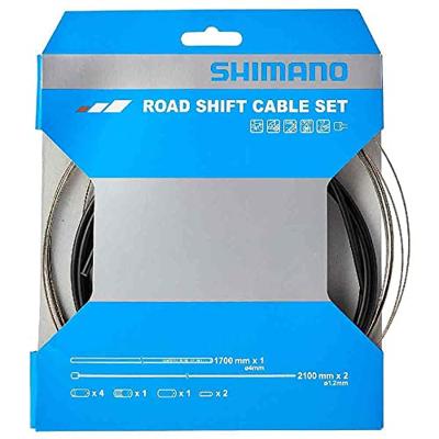 Shimano Versnellingskabelset race rvs - zwart