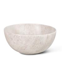 Waskom Globo T-Edge Rond 37x16 cm Zonder Overloop Striato Beige Globo - thumbnail