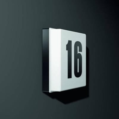 RZB 221167.003.25 LED-huisnummerlamp Zwart