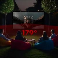 Maclean projectiescherm, 150", 330x187cm, 25mm kader 16:9, spanhaken, MC-167 - thumbnail