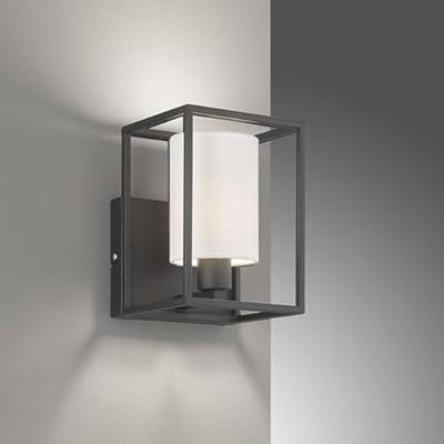 Fischer & Honsel Landelijke wandlampGilli witte kap - 30405