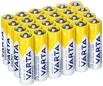Box met 24 x AA Varta High Energy alkaline batterijen