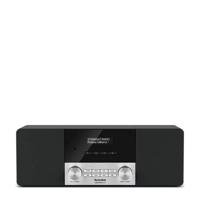 TechniSat CABLESTAR 400, Digitale Radio, via kabel (DVB-C radio, AUXin, IEC in, hoofdtelefoonaansluiting, klok, wekker, stereoluidsprekers 20 Watt), Zwart - thumbnail