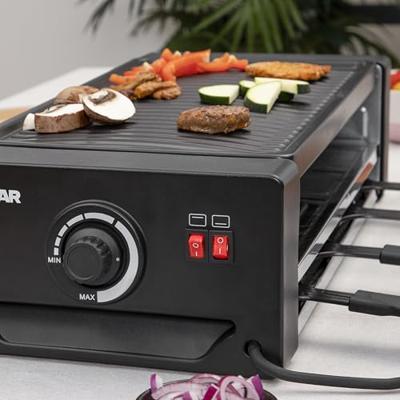 Tristar RA2736 Raclette en Pizza 8 Zwart - thumbnail