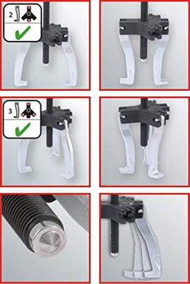 KS Tools 6404205 Poelietrekker Aantal haken: 3