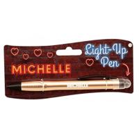 Light up pen Michelle - thumbnail