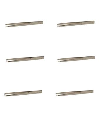 Erbe Solingen 6 stuks pincet recht 8 cm (erbe92101)