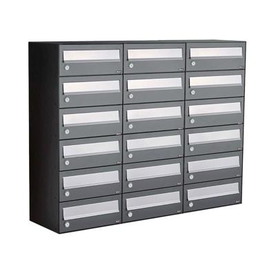 Allux Hive Set 3-Breed, 6-Hoog Met Dak Antraciet - 40030065_3x6d Allux Hive Set 3-Breed, 6-Hoog Met Dak Antraciet - 40030065_3x6d
