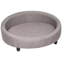 Flamingo Hondenbank Tourmaline M 74x62x26 Cm Bruin - thumbnail