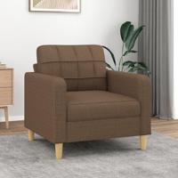 Fauteuil 60 cm stof bruin - thumbnail