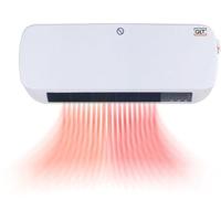 QLT 2-in-1 Keramische Kachel - Verwarming met Temperatuurregelaar - 2000W - Wit - thumbnail