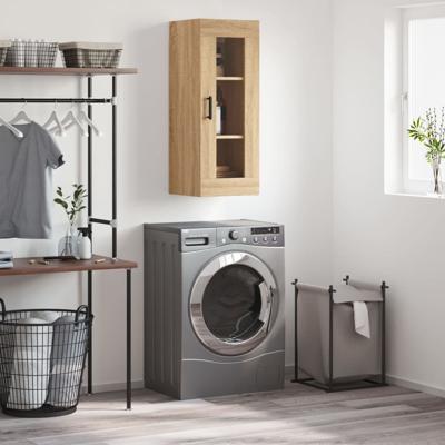 Hangkast 34,5x34x90 cm sonoma eikenkleurig Hangkast 34,5x34x90 cm sonoma eikenkleurig