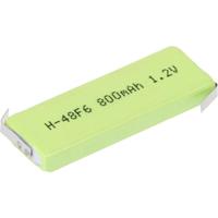 Mexcel HPE-F6-800 Speciale oplaadbare batterij Prismatisch U-soldeerlip NiMH 1.2 V 770 mAh 1 stuk(s) - thumbnail