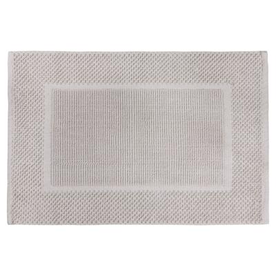 Badmat Differnz Basics 50x80 cm Katoen Steengrijs