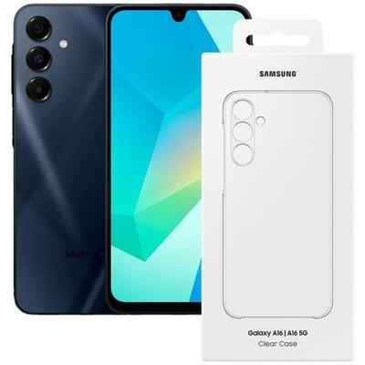 Samsung Galaxy A16 128GB 4G + Clear Case Smartphone