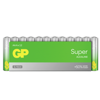 GP Super AAA batterij (potlood) Alkaline 1.5 V 12 stuk(s) - thumbnail