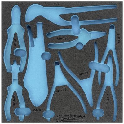 HAZET 2-componenten zachschuiminleg 163-424L · L x B: 344 mm x 342 mm HAZET 2-componenten zachschuiminleg 163-424L · L x B: 344 mm x 342 mm