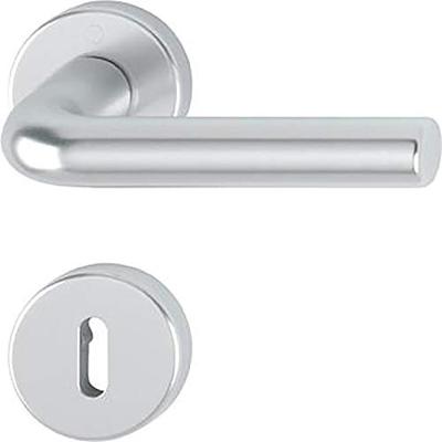 Hoppe deurbeslag kruk/knop - incl. pc-rozetten - Bonn - deurdikte 37/42mm - RVS