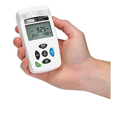 Chauvin Arnoux C.A 1510 weiß Kooldioxidemeter 0 - 5000 ppm Met datalogger Chauvin Arnoux C.A 1510 weiß Kooldioxidemeter 0 - 5000 ppm Met datalogger