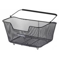 Basil base m - fietsmand - achterop- zwart - thumbnail