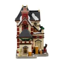 Lemax crane&apos;s carriages verlicht kersthuisje Caddington Village 2024 - thumbnail