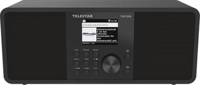 Telestar TOP 250 Schwarz Transistorradio met internetradio DAB+, Internet, VHF (FM) Zwart - thumbnail