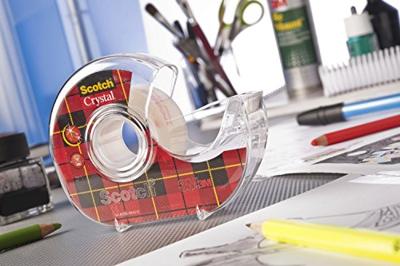 Scotch Crystal tape, 19 mm x 15 m,2 rollen + 1 gratis Scotch Crystal tape, 19 mm x 15 m,2 rollen + 1 gratis