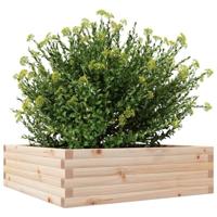 VidaXL Plantenbak 80x80x23 cm massief grenenhout - thumbnail
