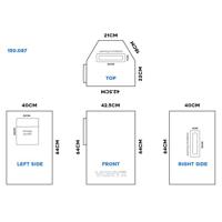 Vonyx 15'' speaker cover - thumbnail